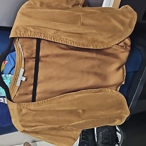 Camel colored cardigan size large